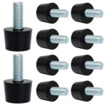 Adjustable Furniture Leveling Feet Pad (10 PCS) - 3/8 inch (9.5mm)