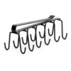 Double-Row 12 Hooks for Kitchen Storage Rack