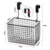 Over Cabinet Door Hanging Storage Basket