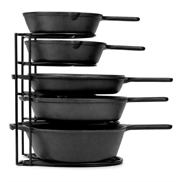 5 Tier Pan Rack Organizer for Kitchen