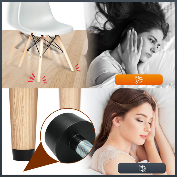 Adjustable Furniture Leveling Feet Pad (10 PCS) - M6