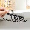 Double-Row 12 Hooks for Kitchen Storage Rack