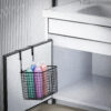 Over Cabinet Door Hanging Storage Basket