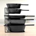 5 Tier Pan Rack Organizer for Kitchen