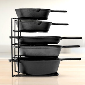 5 Tier Pan Rack Organizer for Kitchen