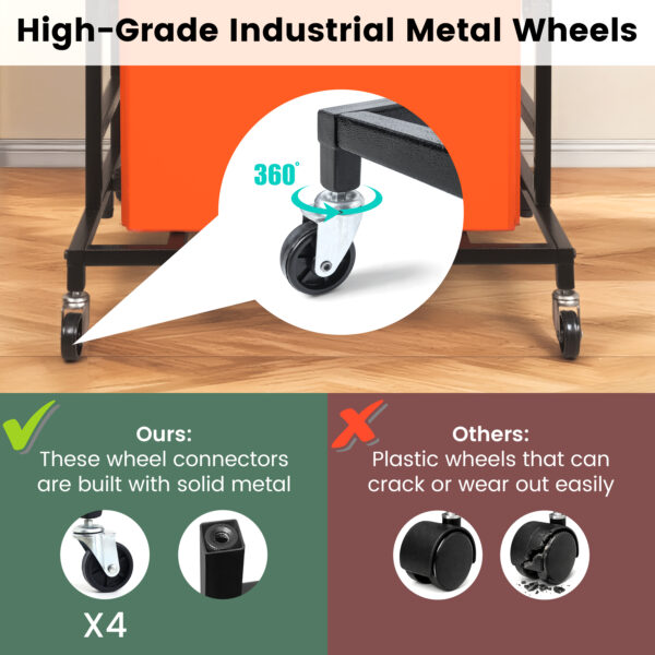 2-Tier Ups Stand for Double Battery & Inverter for Home & Office