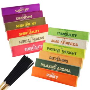 Pack of 12 Natural Incense Sticks