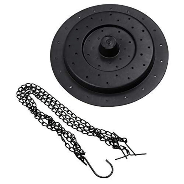 2 Pcs 6 Inch Plastic Hanging Flower Pot