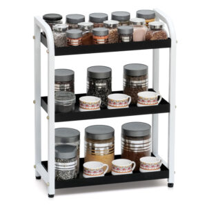 Metal 3 Tier Spice Rack for Kitchen