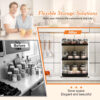 Metal 3 Tier Spice Rack for Kitchen
