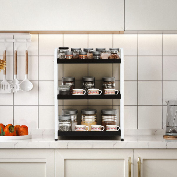 Metal 3 Tier Spice Rack for Kitchen
