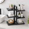 6 Tier Hight Adjustable Metal Portable Pot Pan Rack