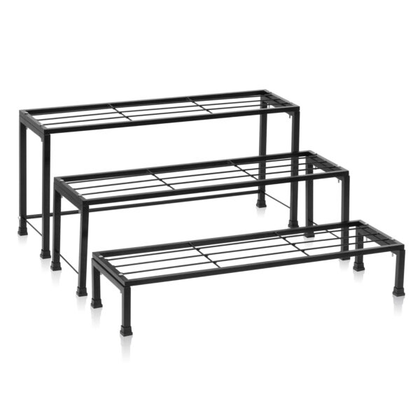 Tiered Plant Stands with Different Heights