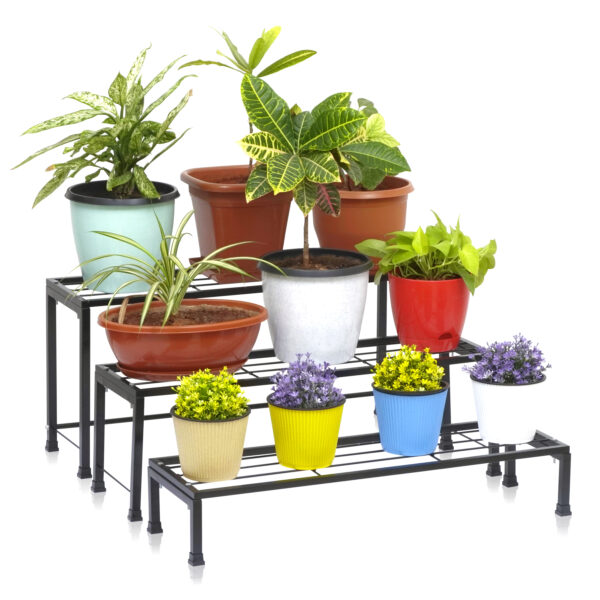 Tiered Plant Stands with Different Heights