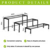 Tiered Plant Stands with Different Heights