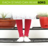 Tiered Plant Stands with Different Heights