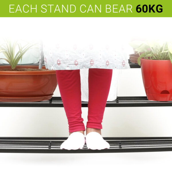 Tiered Plant Stands with Different Heights