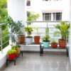 Tiered Plant Stands with Different Heights