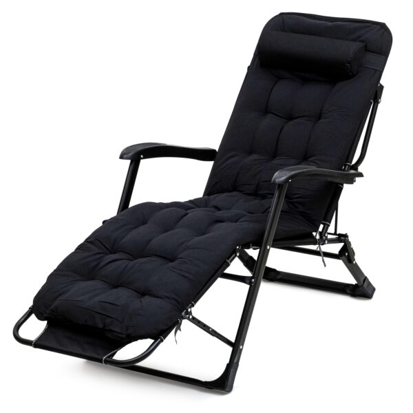 Zero Gravity Recliner Chair with Removable Cushion & Adjustable Headrest