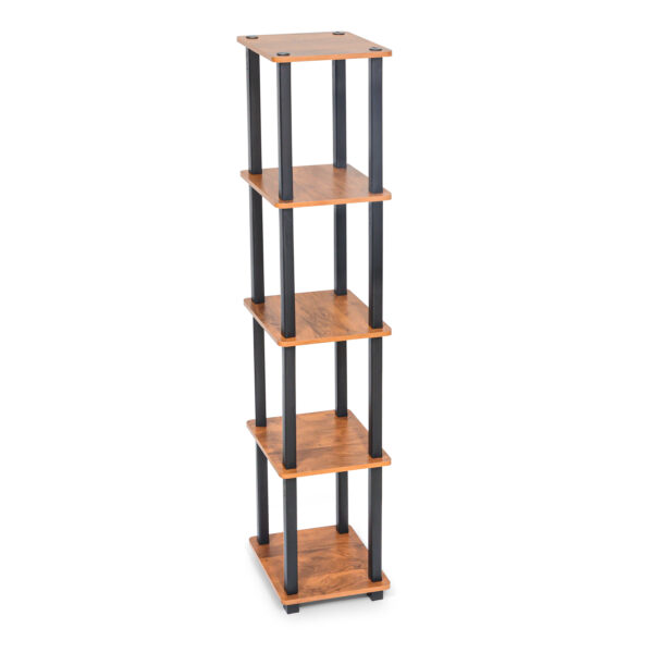 Turn-N-Tube 5 Tier Wooden Bedside Table