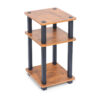 Turn-N-Tube 3 Tier Wooden End Table