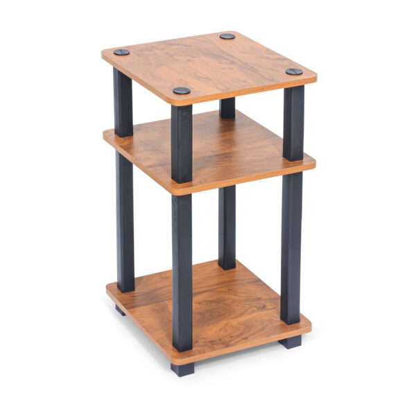 Turn-N-Tube 3 Tier Wooden End Table