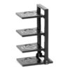 4 Tier Hight Adjustable Metal Portable Pot Pan Rack