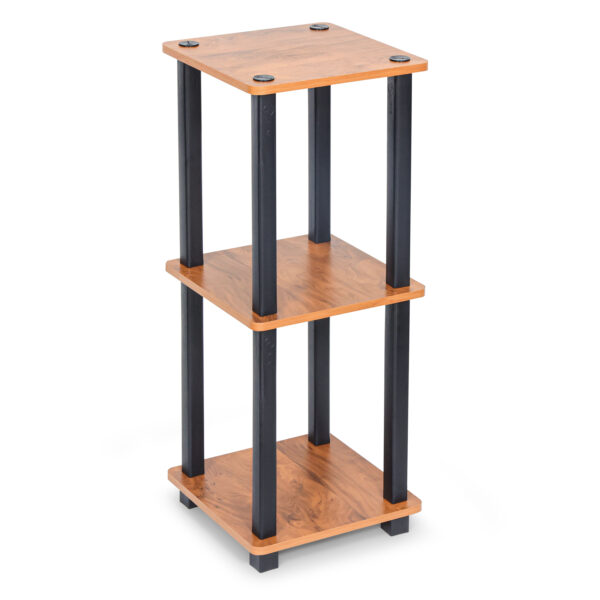 Turn-N-Tube 3 Tier Wooden Bedside Table