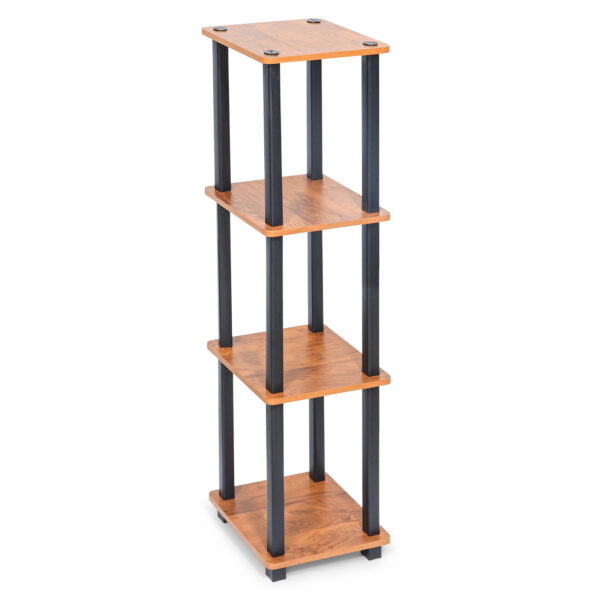 Turn-N-Tube 4 Tier Wooden Bedside Table