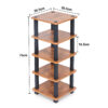 Turn N Tube 5 Tier Wooden Spice Rack