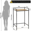 Over Washing Machine Storage Rack