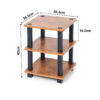 Turn N Tube 3 Tier Wooden Spice Rack