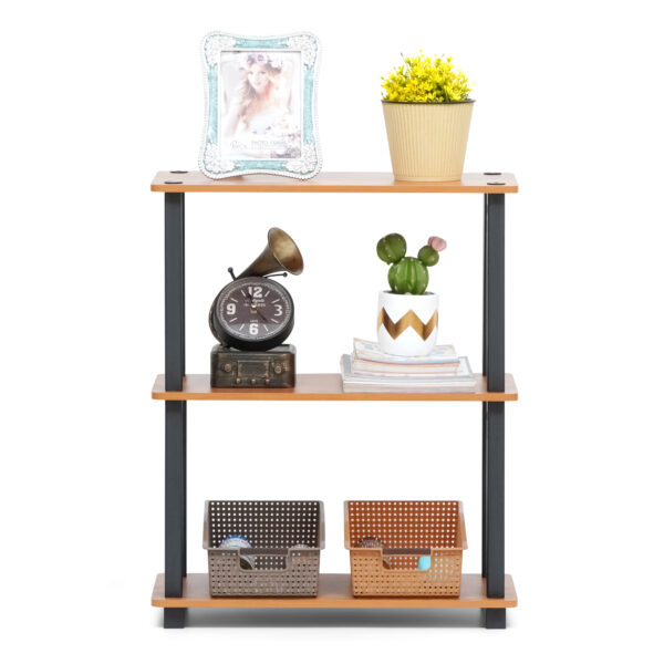 3 Tier DIY Turn N Tube Wooden Multipurpose Storage Organizer