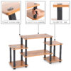 Turn-N-Tube 6-Tier Wooden TV Entertainment Unit