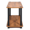 2 Tier DIY Turn N Tube Wooden End Table/Side Table