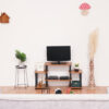 Turn-N-Tube 6-Tier Wooden TV Entertainment Unit