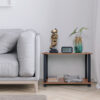 2 Tier DIY Turn N Tube Wooden End Table/Side Table