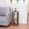 Turn-N-Tube 3 Tier Wooden Bedside Table
