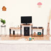 Turn-N-Tube 5-Tier Wooden TV Entertainment Unit