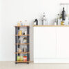 Turn N Tube 5 Tier Wooden Spice Rack