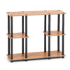 Turn-N-Tube 6-Tier Wooden TV Entertainment Unit