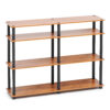 4 Tier Wooden TNT TV Entertainment Units