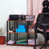 3-Tier Wooden TV Stand & Media Console