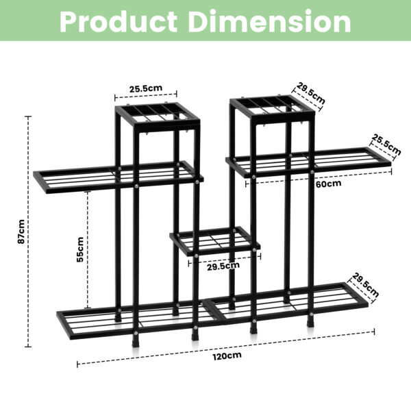 Metal Plant Stand For Indoor & Outdoor