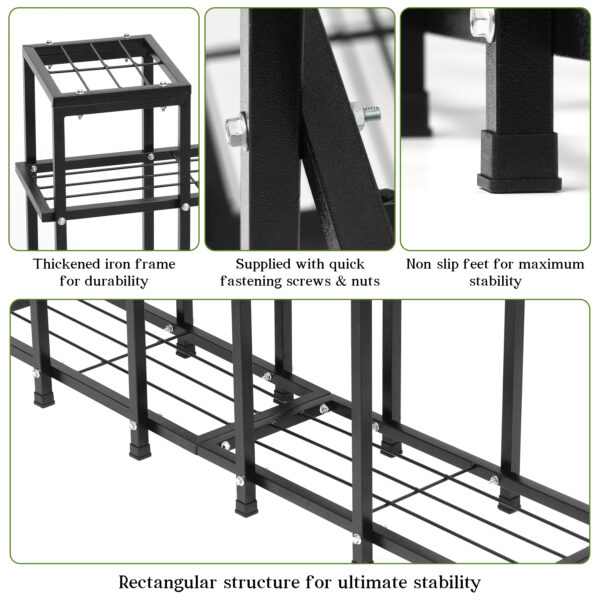 Metal Plant Stand For Indoor & Outdoor