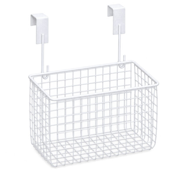Over The Door Cabinet Organizer Storage Shelf - White