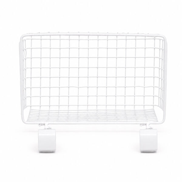 Over The Door Cabinet Organizer Storage Shelf - White