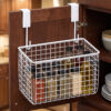 Over The Door Cabinet Organizer Storage Shelf - White